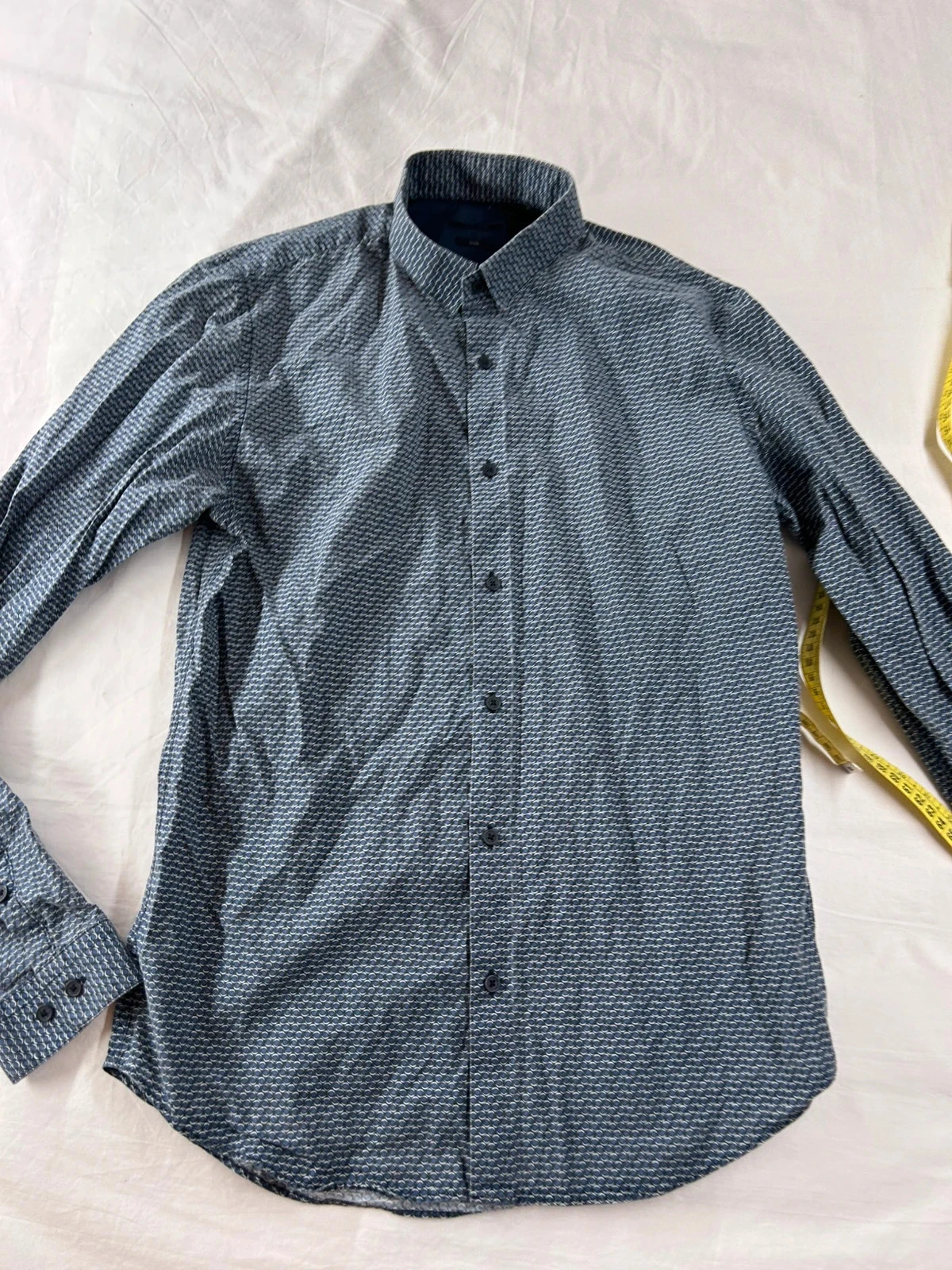 Camisa com estampa preto e cinza ikks vintage – photo 2